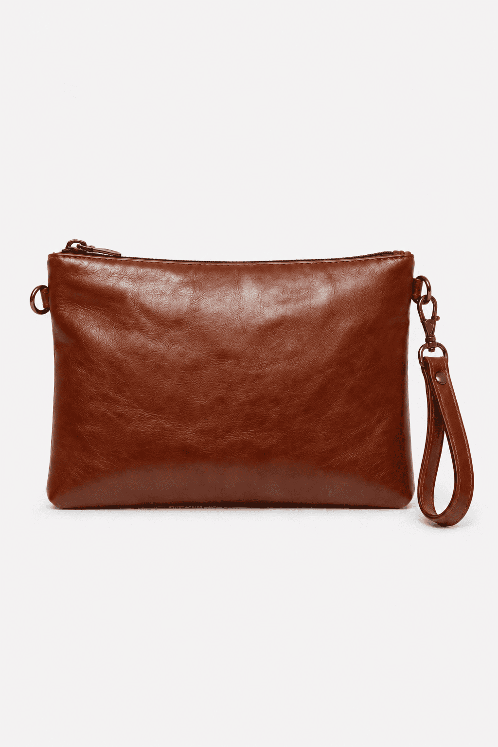 ILDA — Pochette a tracolla in vera pelle cognac | Made in Italy