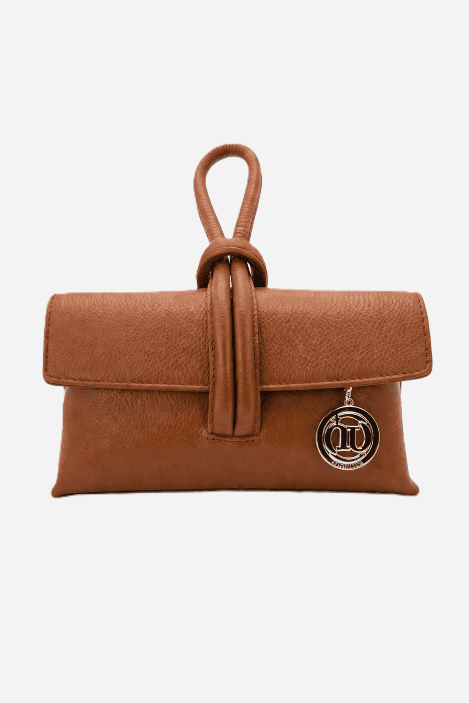 SOPHIE — Borsa a mano e tracolla in vera pelle cognac | Made in Italy