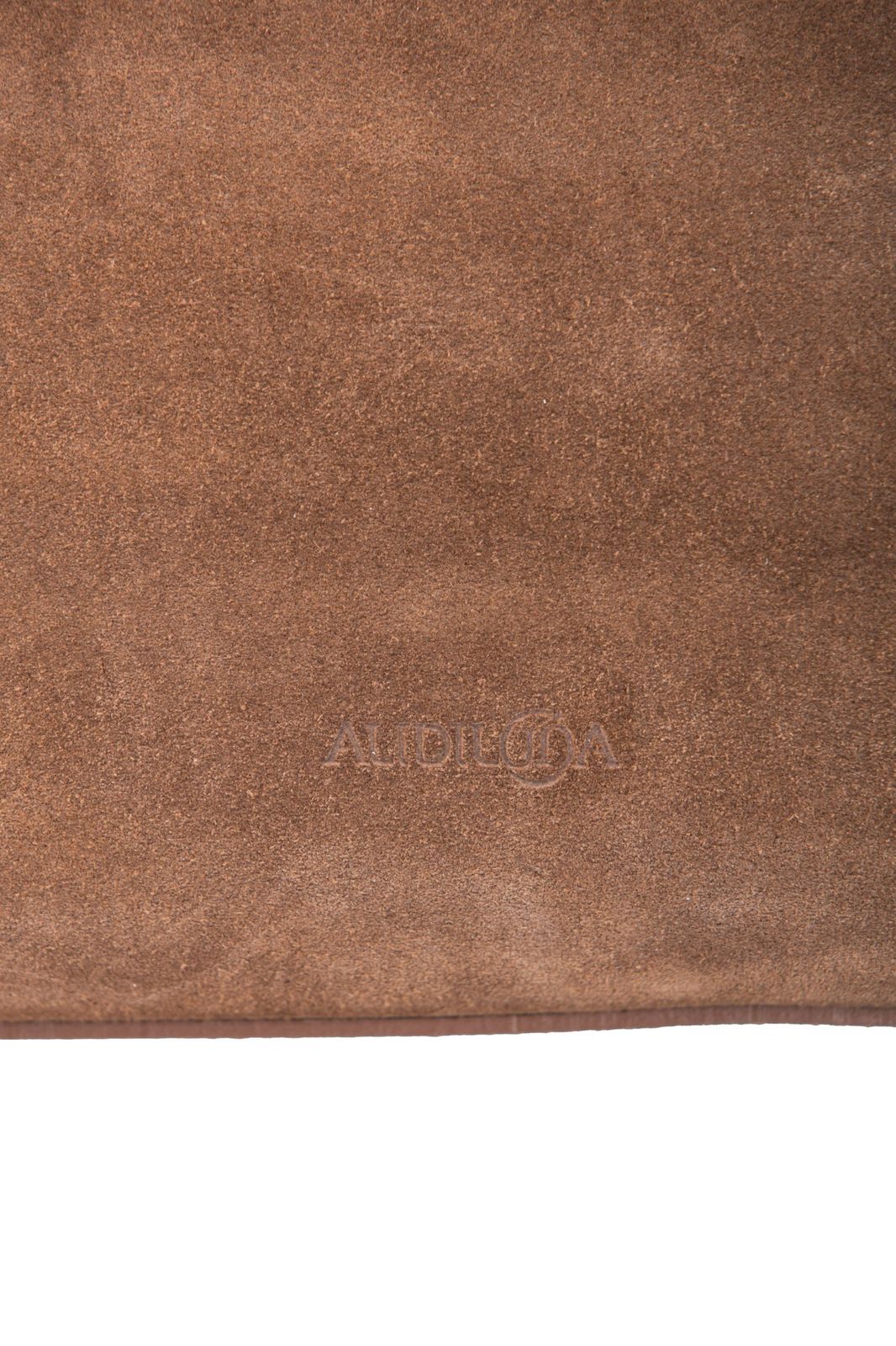 Sole — Borsa in Camoscio Marrone Tabacco