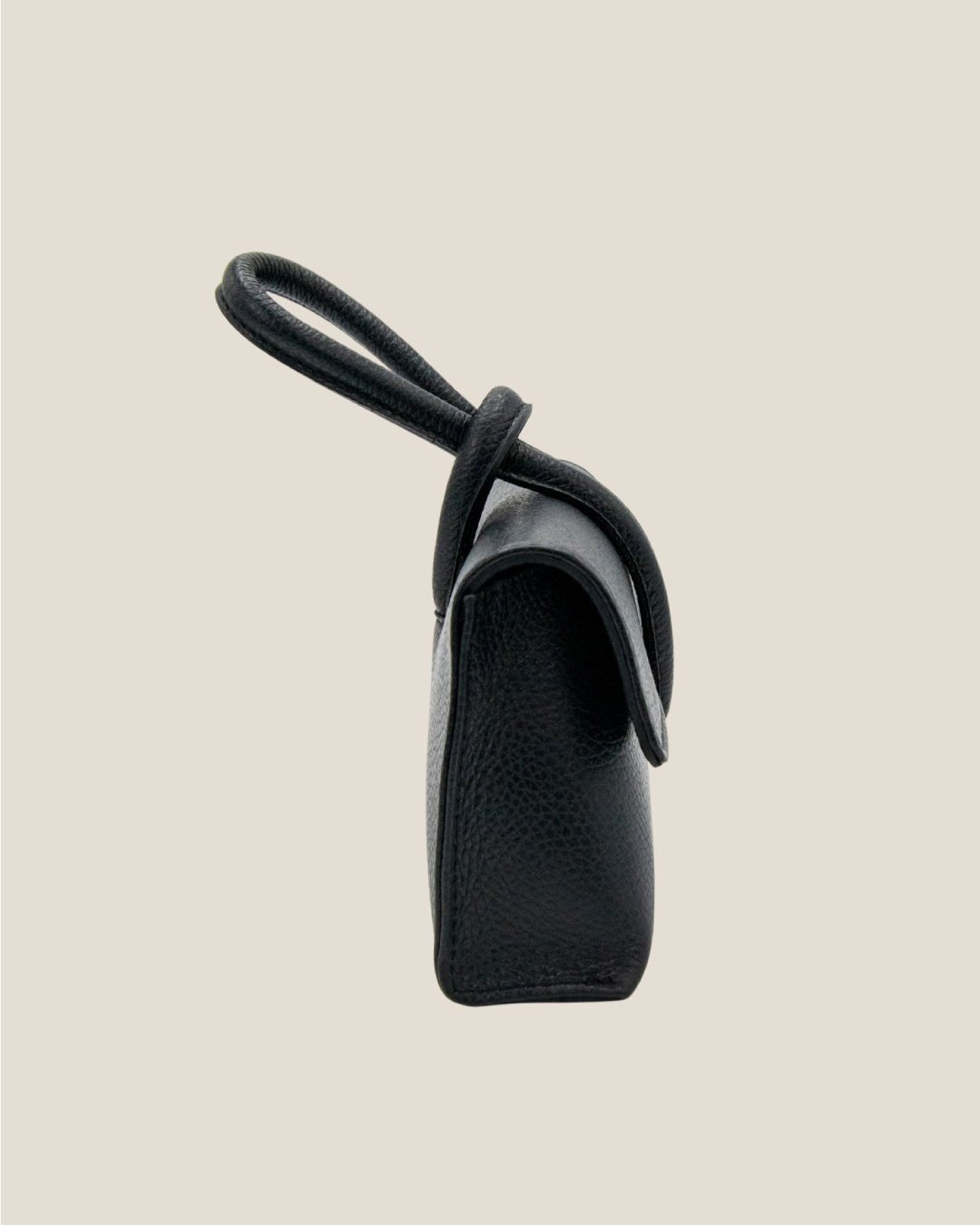 Borsa a mano e tracolla in pelle made in italy Sophie nero - Alidiluna