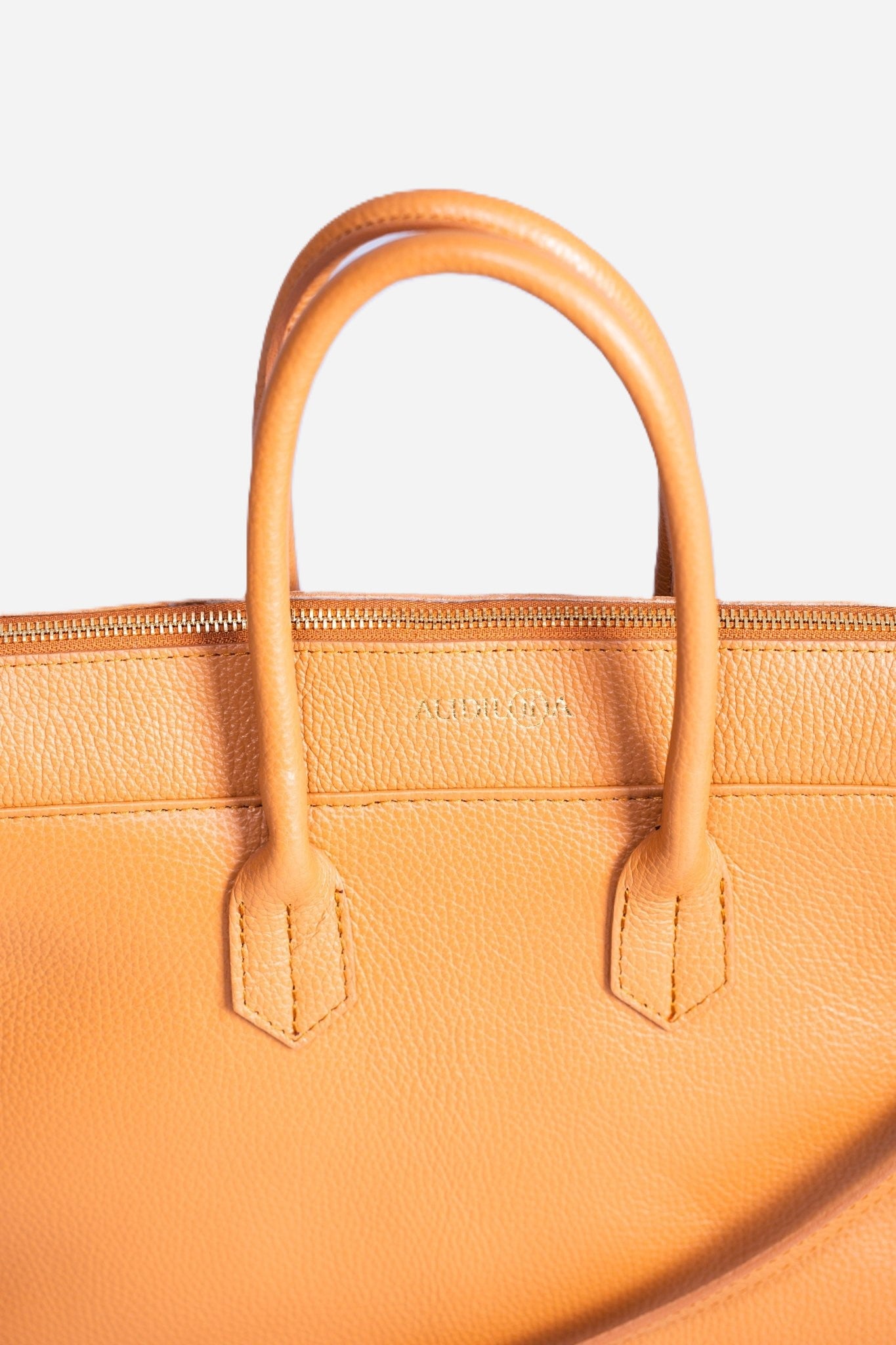Borsa donna LUNA in vera pelle cammello