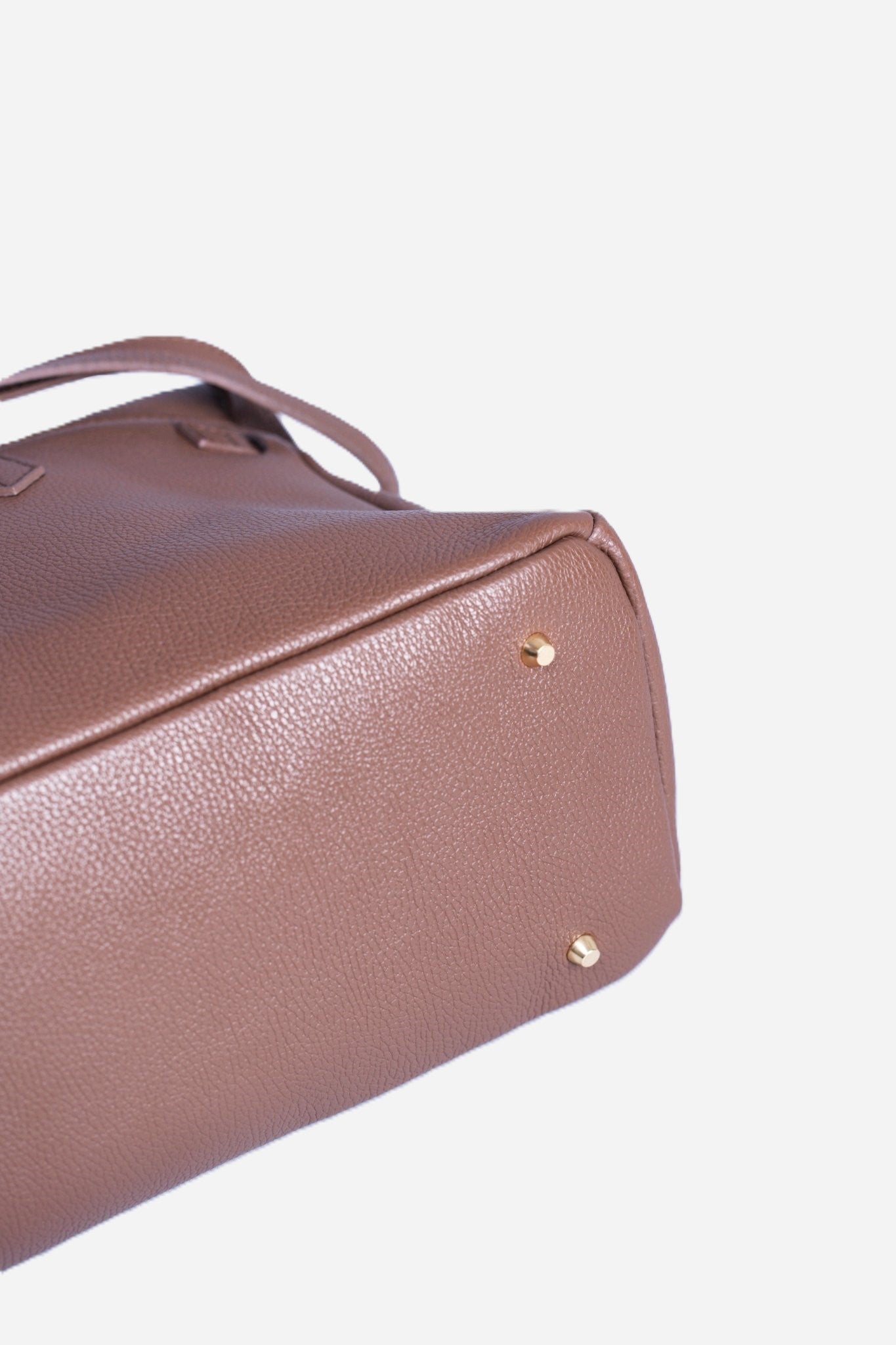 Borsa donna LUNA in vera pelle taupe