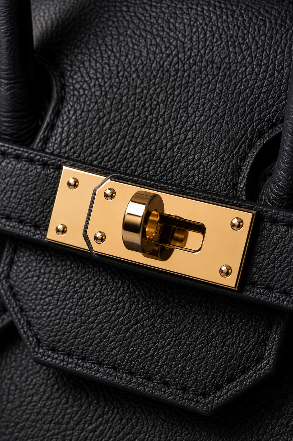 Borsa donna LUNA in vera pelle nero