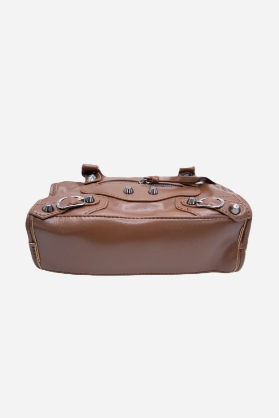 VYVA Choco Bag — Borsa a mano e tracolla in ecopelle marrone | Brown Street Edition