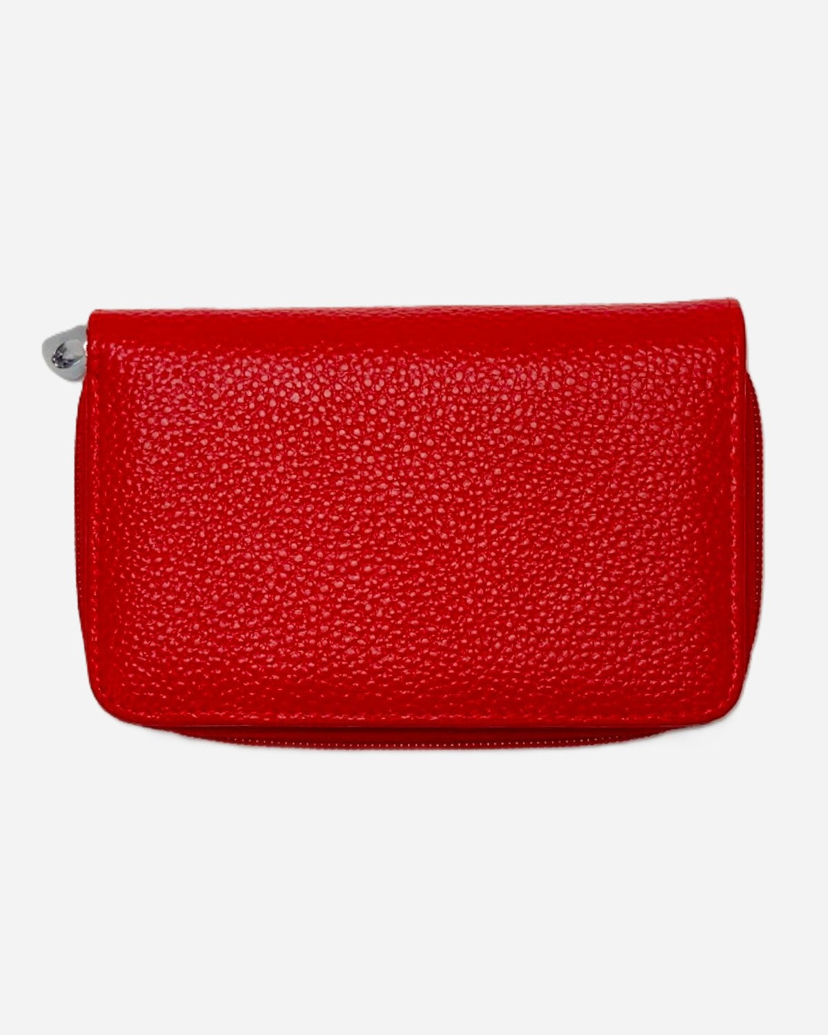 Portafoglio donna DEMETRA in vera pelle rosso