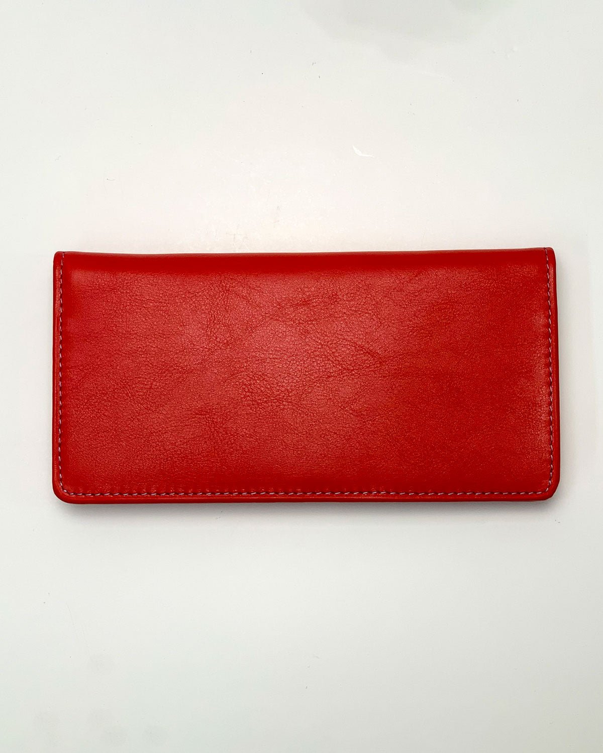 Portafoglio Portamonete Porta Carte donna Diana in vera pelle artigianale Rosso - Alidiluna