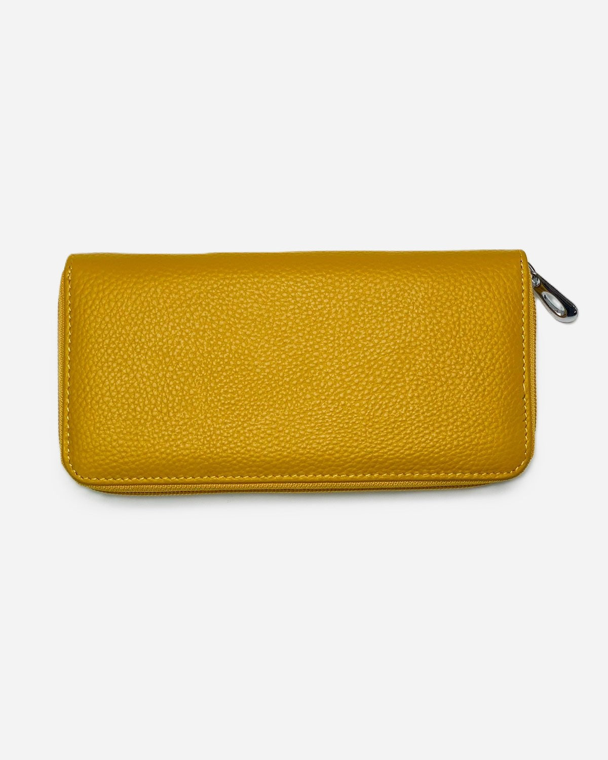 Portafoglio donna GIUNONE in vera pelle giallo
