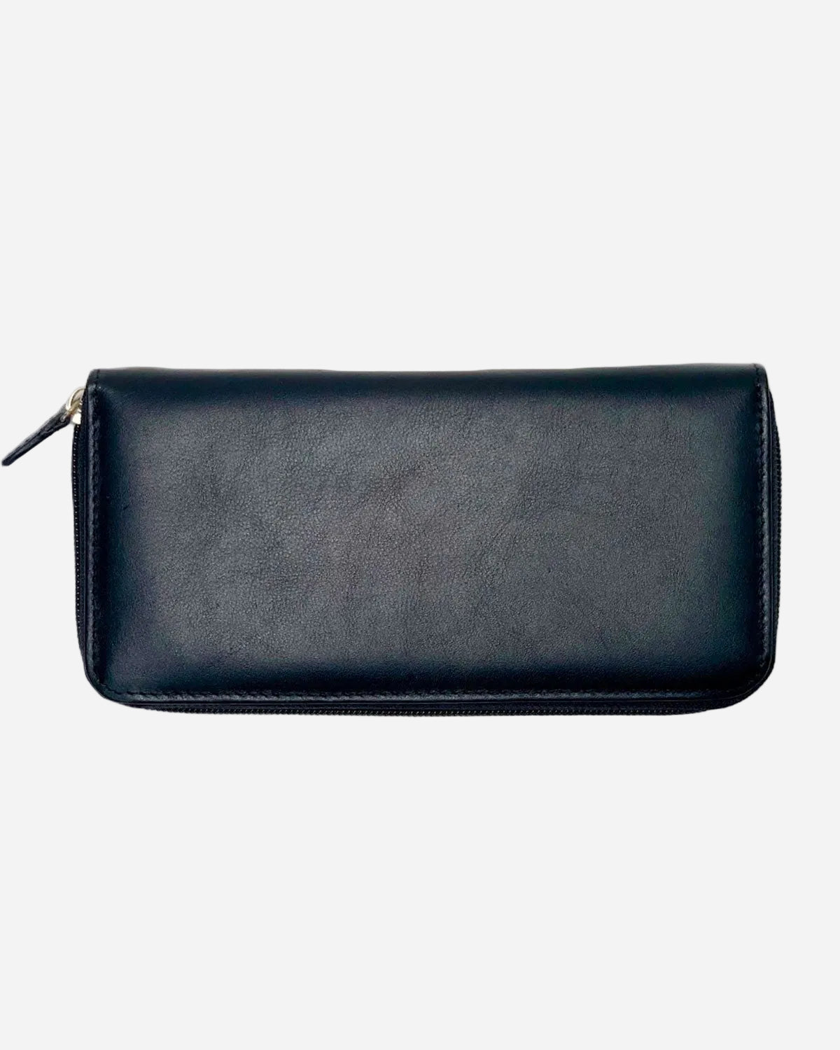 Portafoglio donna MINERVA in vera pelle nero