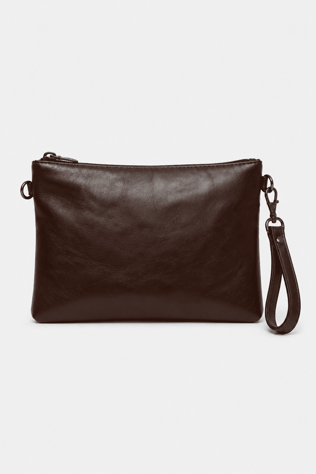 ILDA — Pochette a tracolla in vera pelle testa di moro | Made in Italy