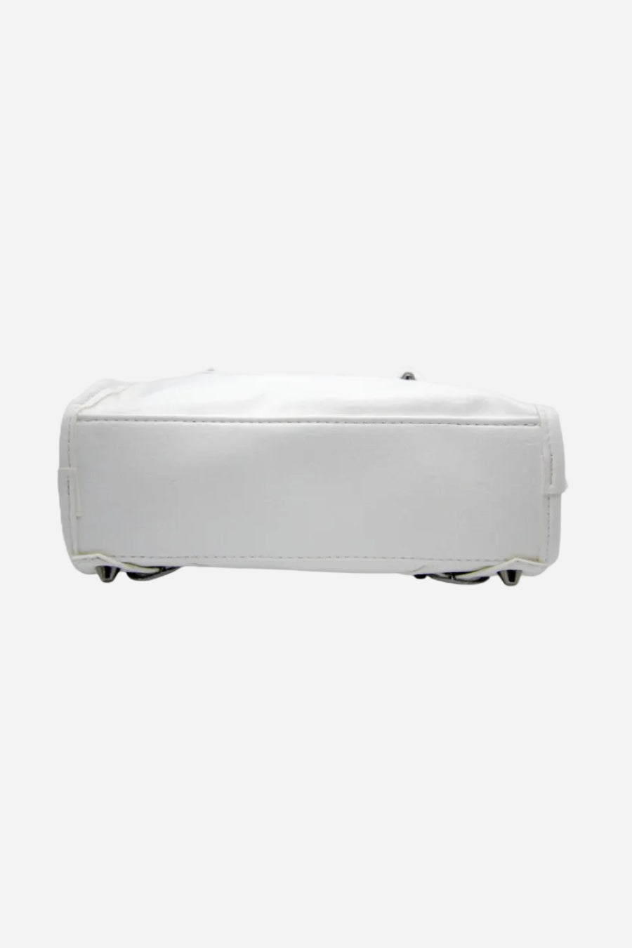 VYVA Angel Bag — Borsa a mano e tracolla in ecopelle bianca | White Edition