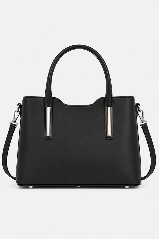Borsa donna ADELE in vera pelle nero