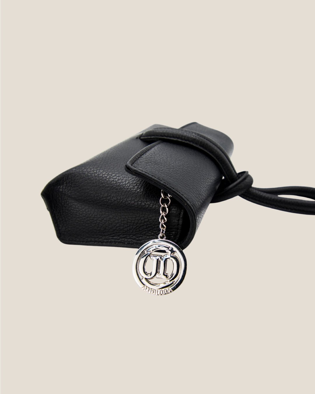 Borsa a mano e tracolla in pelle made in italy Sophie nero - Alidiluna