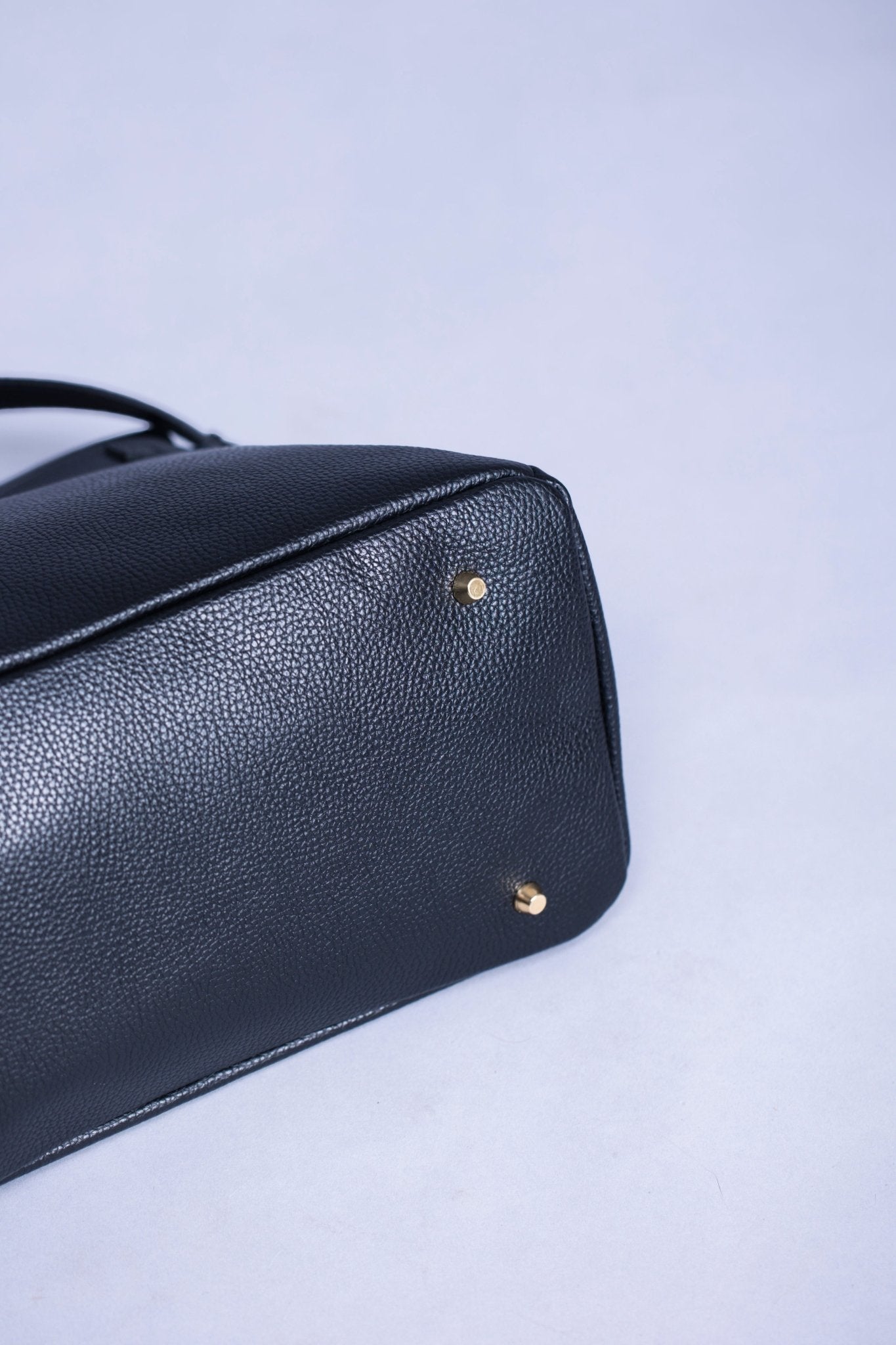 Borsa Donna LUNA in Vera Pelle Nero Made in Italy – Eleganza Artigianale - Alidiluna