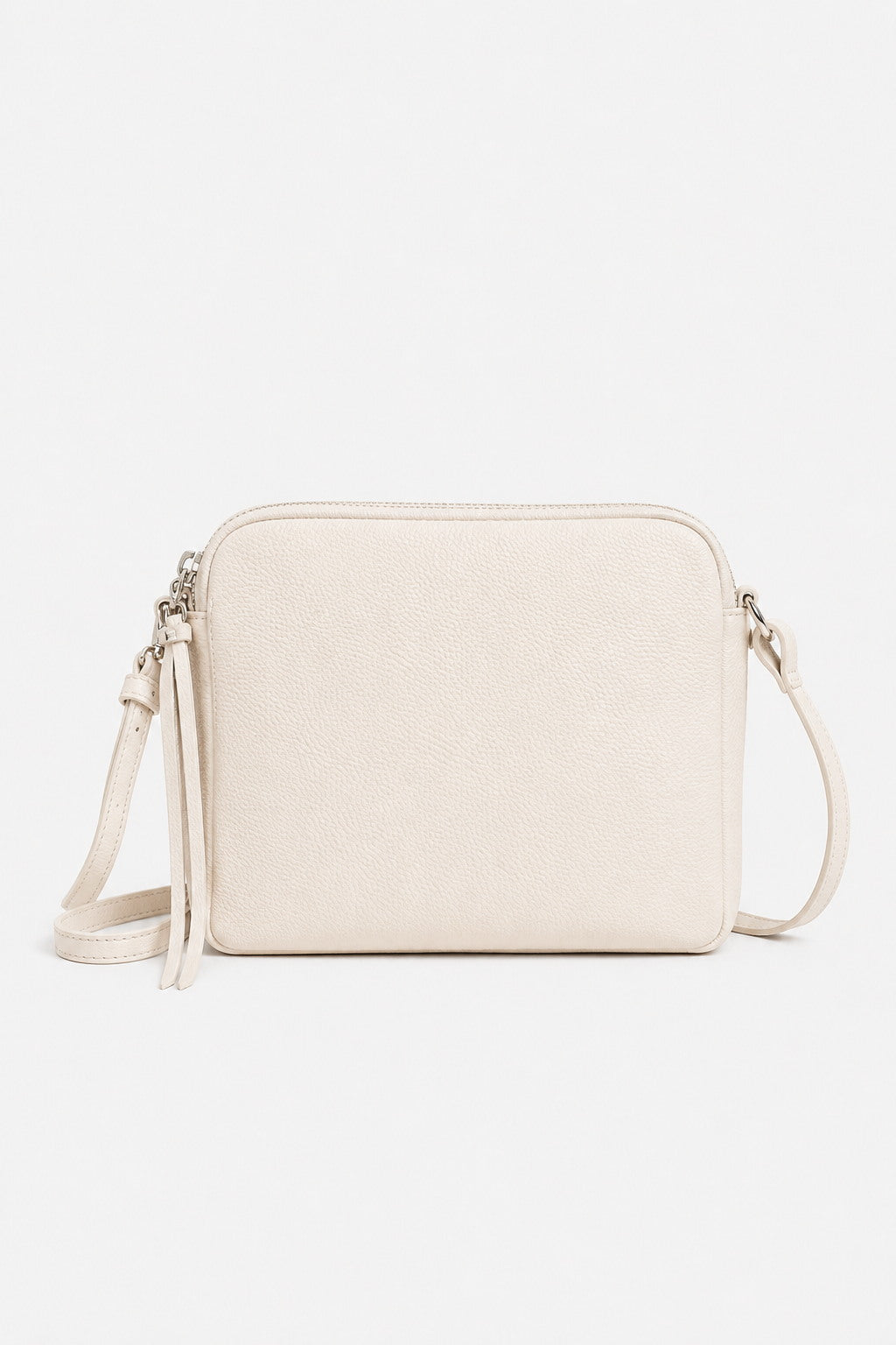EDVIGE — Borsa a spalla in vera pelle beige | Made in Italy