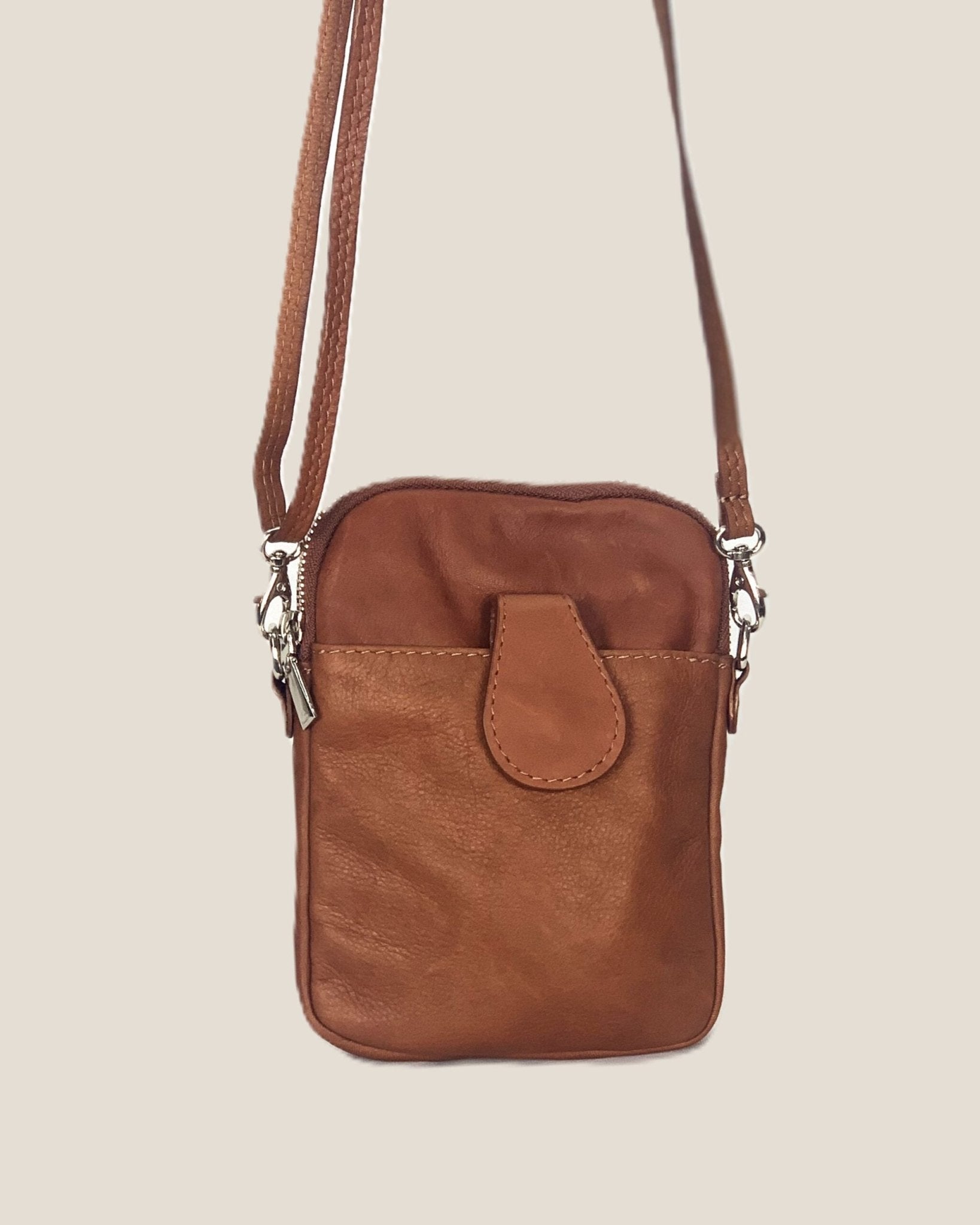 Borsellino tracolla da Uomo sportivo piccolo in Pelle Attilio Marrone - Alidiluna