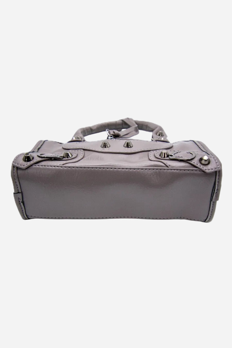VYVA Grey Vibe — Borsa a mano e tracolla in ecopelle grigia | Urban Edition