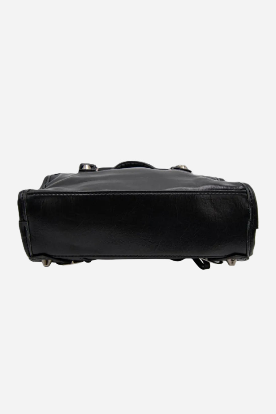 VYVA Rebel Bag — Borsa a mano e tracolla in ecopelle nera | Black Edition