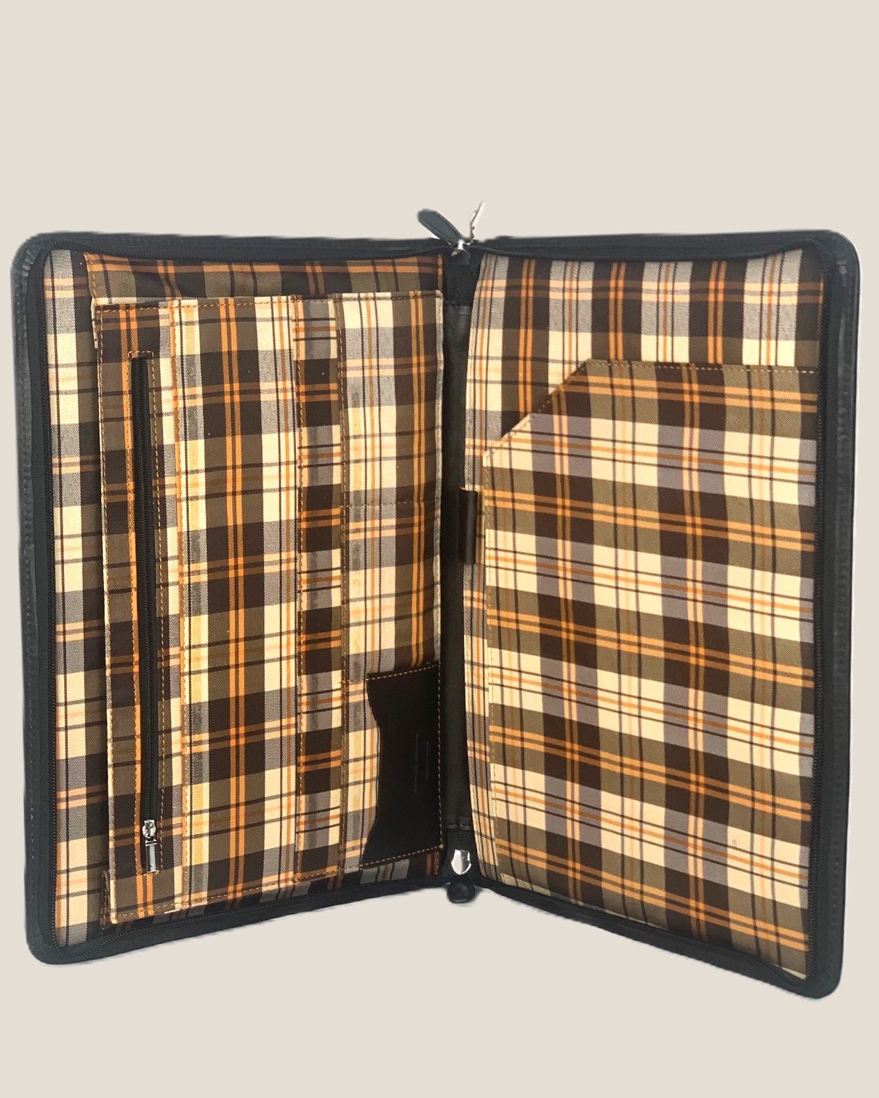 Portadocumenti in pelle nero - Alidiluna