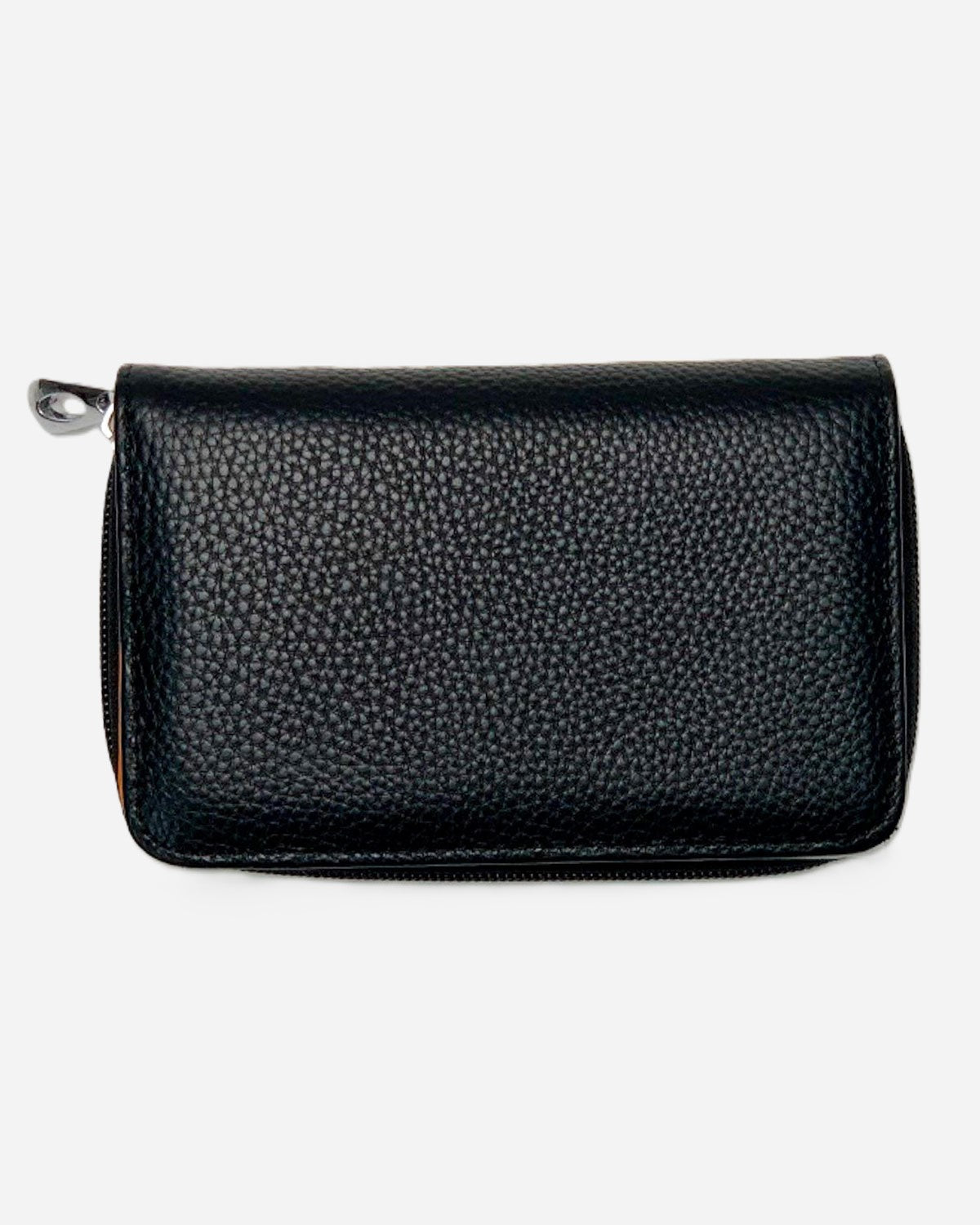 Demetra Women's Genuine Leather Handcrafted Wallet, Coin Purse, Card Holder, Black