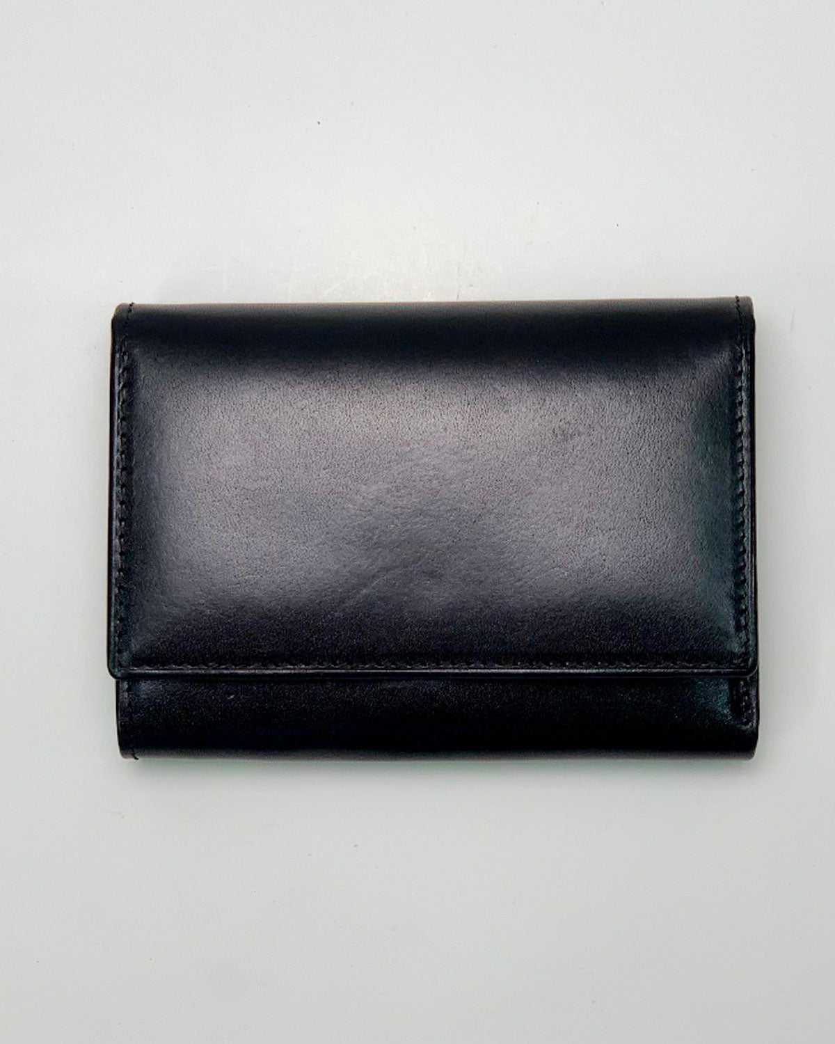 Portafoglio Portamonete Porta Carte donna Era in vera pelle artigianale Nero - Alidiluna