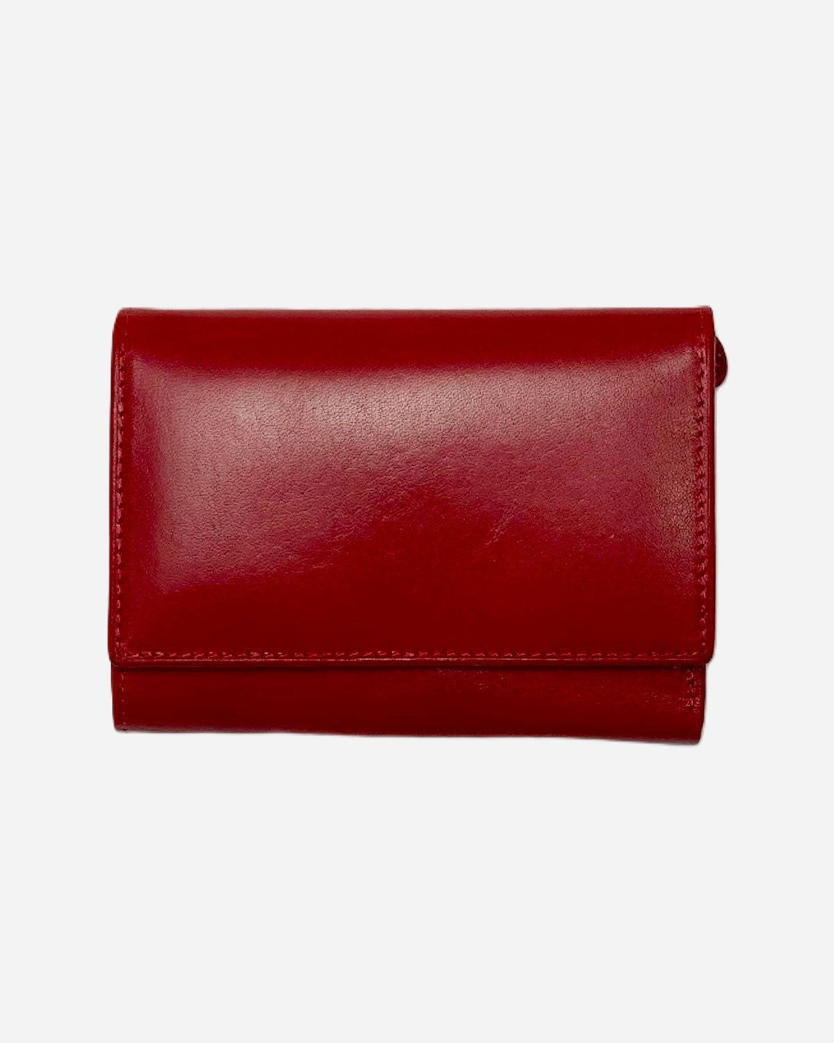 Portafoglio donna ERA in vera pelle rosso