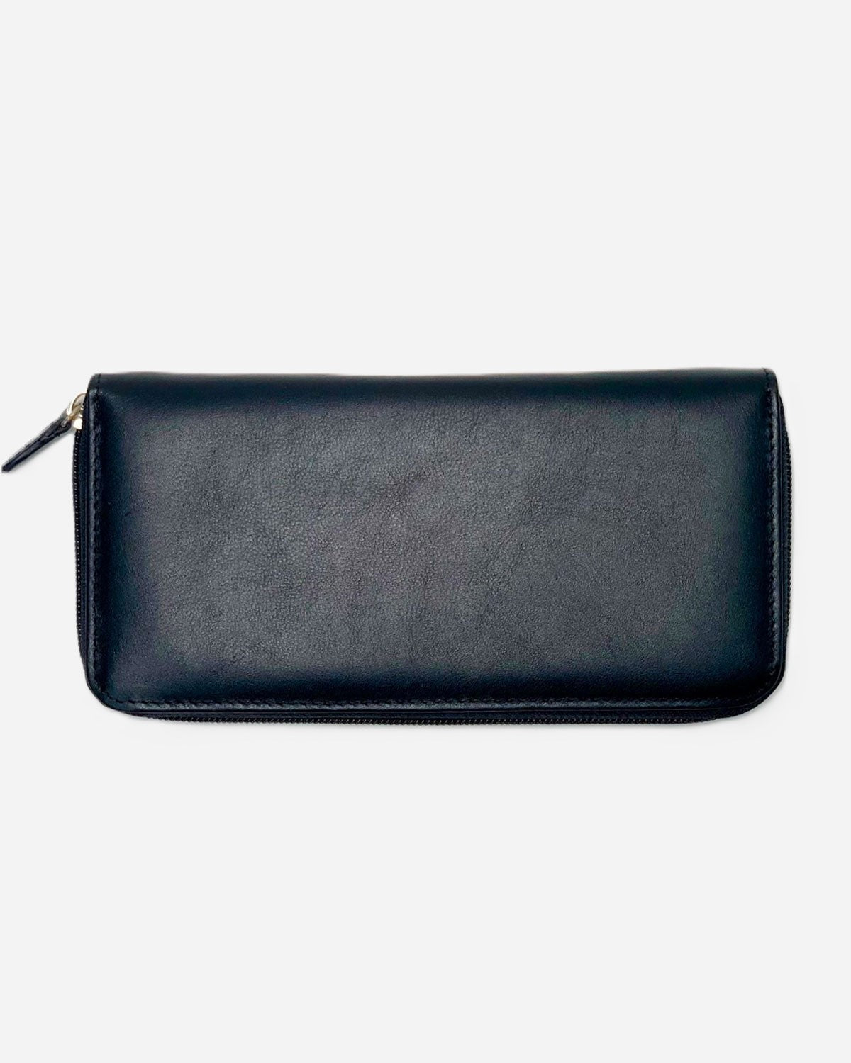 Portafoglio donna MINERVA in vera pelle nero