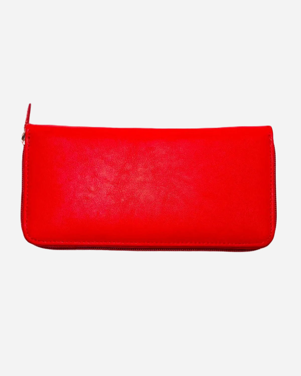 Portafoglio donna MINERVA in vera pelle rosso