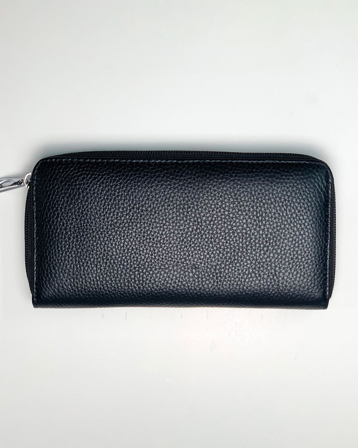 Portafoglio Portamonete Porta Carte donna Nefertari in vera pelle artigianale Nero made in italy - Alidiluna