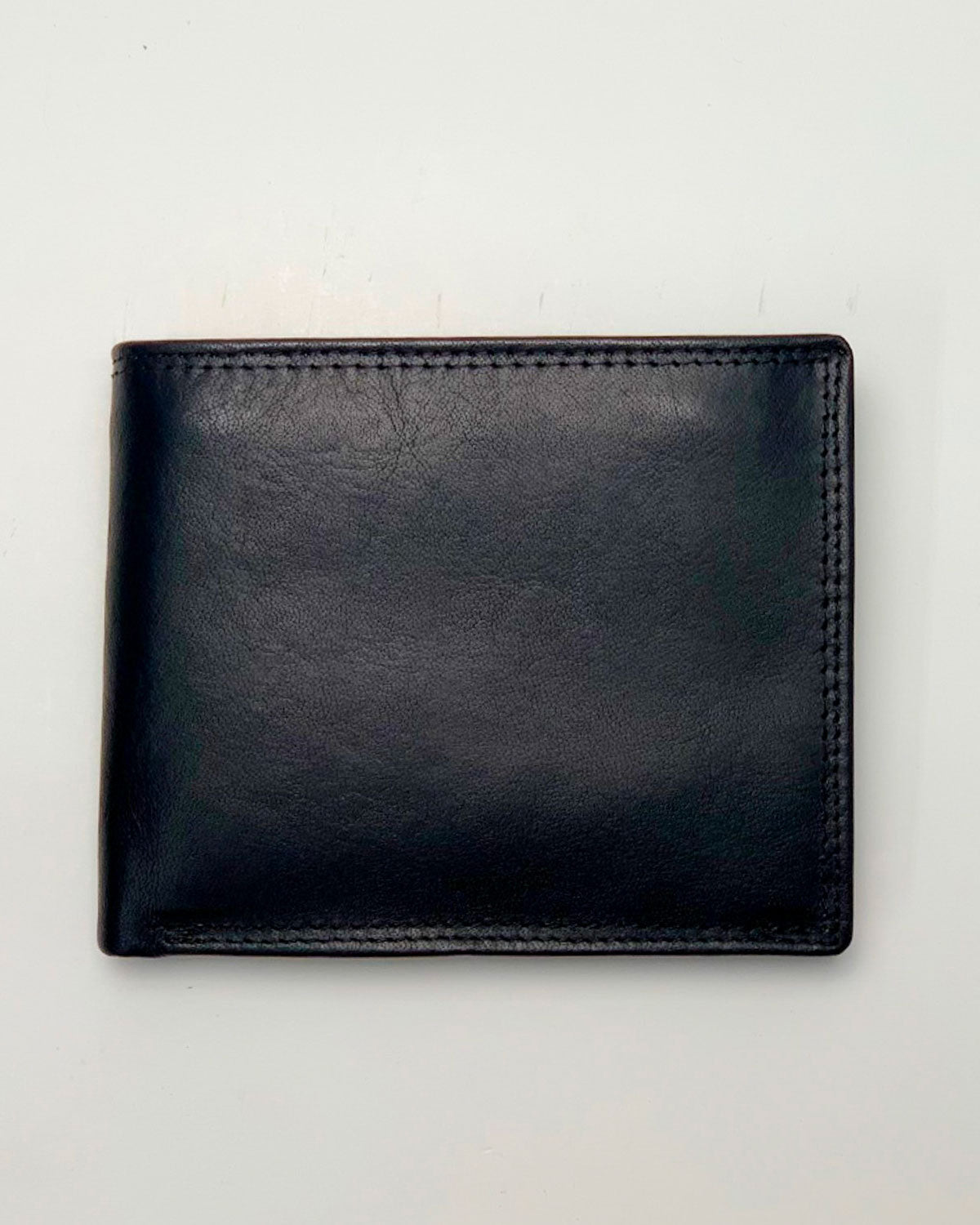 Portafoglio Portamonete Porta Carte uomo Ercole in vera pelle artigianale nero - Alidiluna