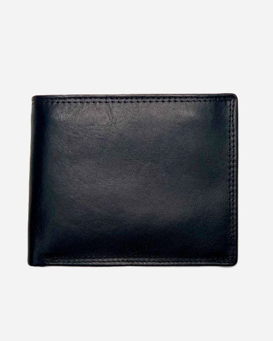 Portafoglio uomo ERCOLE in vera pelle nero