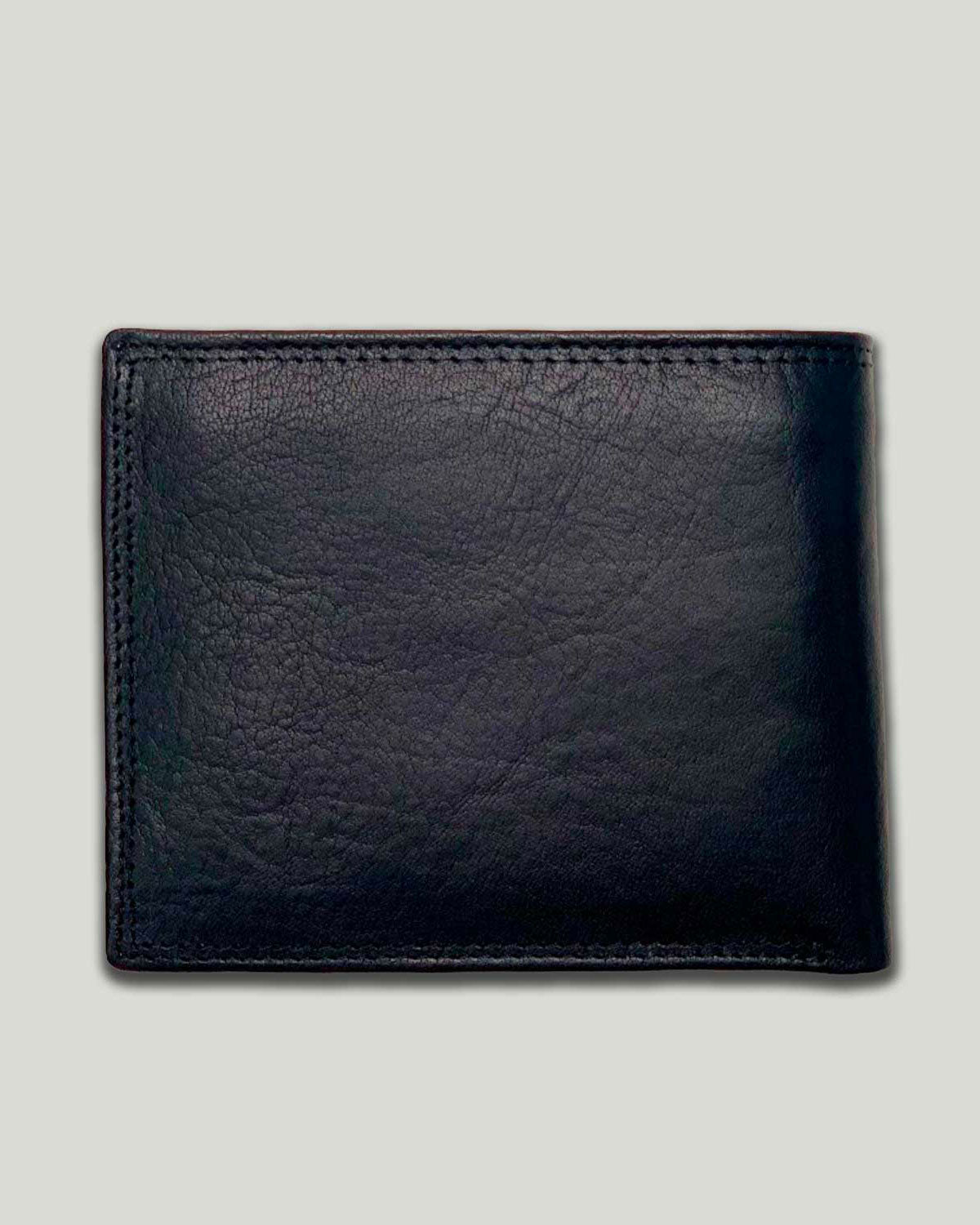 Portafoglio Portamonete Porta Carte uomo Ercole in vera pelle artigianale nero - Alidiluna