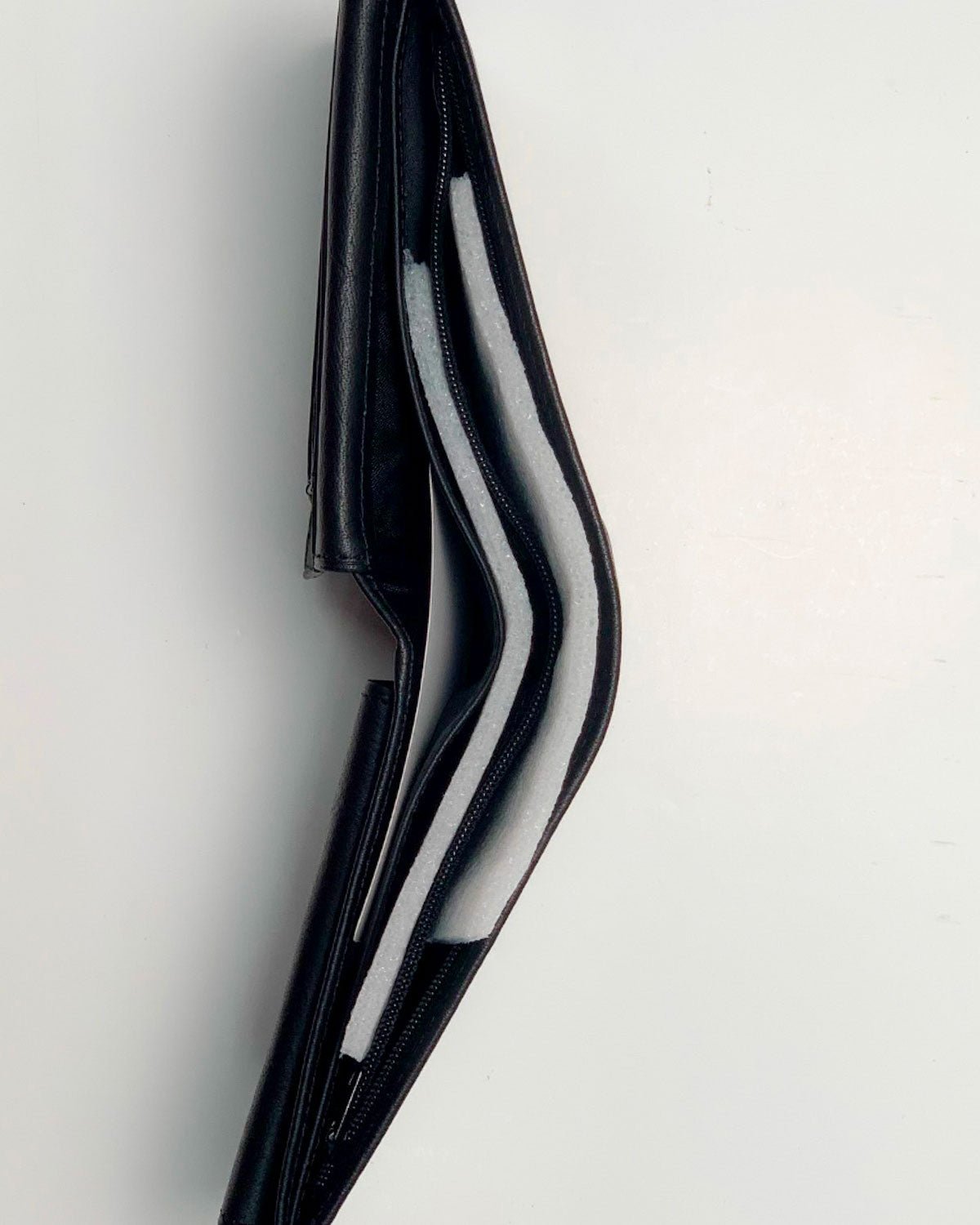 Portafoglio Portamonete Porta Carte uomo Ercole in vera pelle artigianale nero - Alidiluna