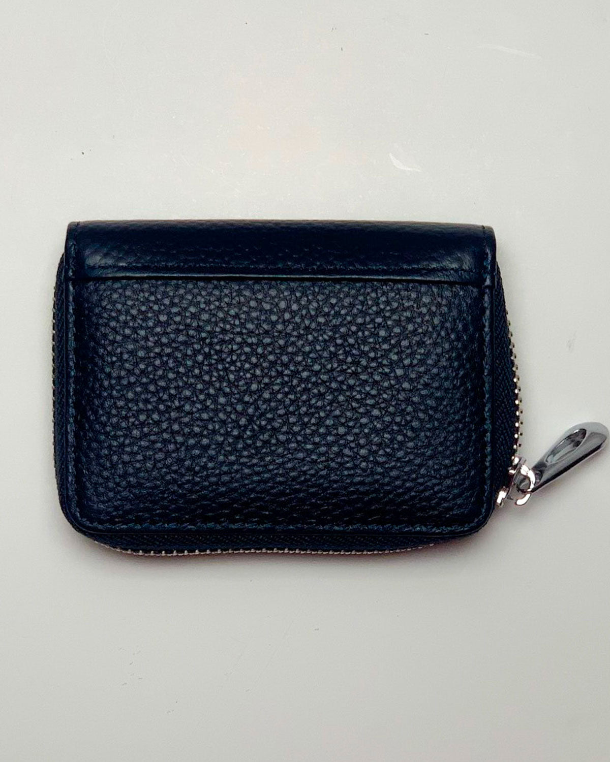 Portamonete Porta Carte donna uomo Venere in vera pelle artigianale Blu - Alidiluna