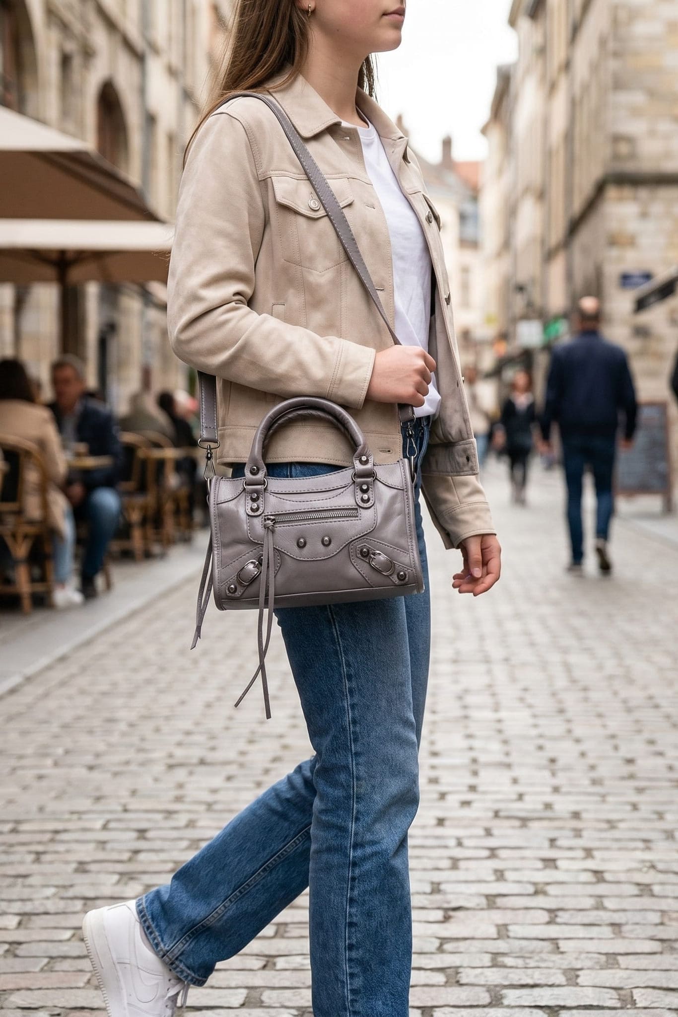 VYVA Grey Vibe "Urban Edition" Eco-Leather Bag